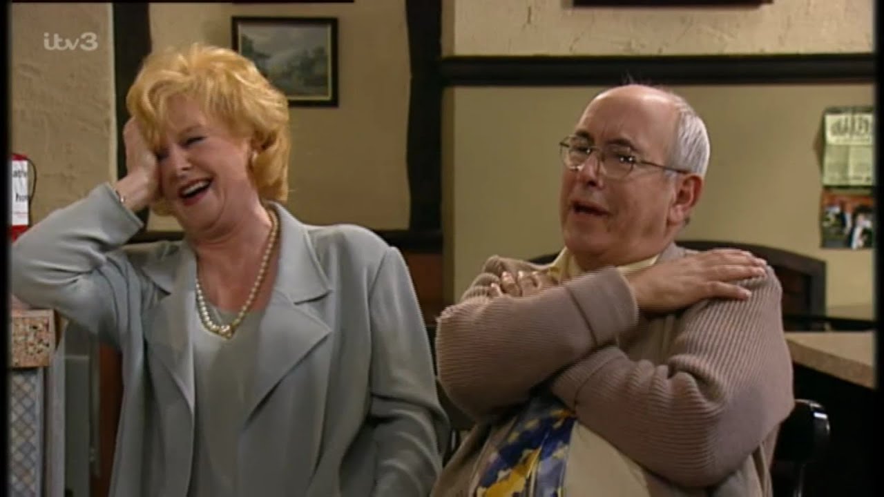 Rita, Norris, Emily and Roy get high on Vera's hash brownies (Coronation Street, 14 September 2003)