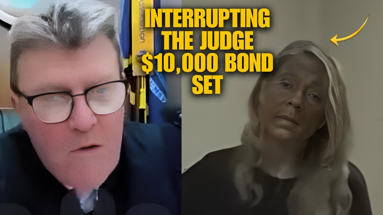 DESTROYS Interrupting Defendant — $10,000 Bond Set #justicewatcher