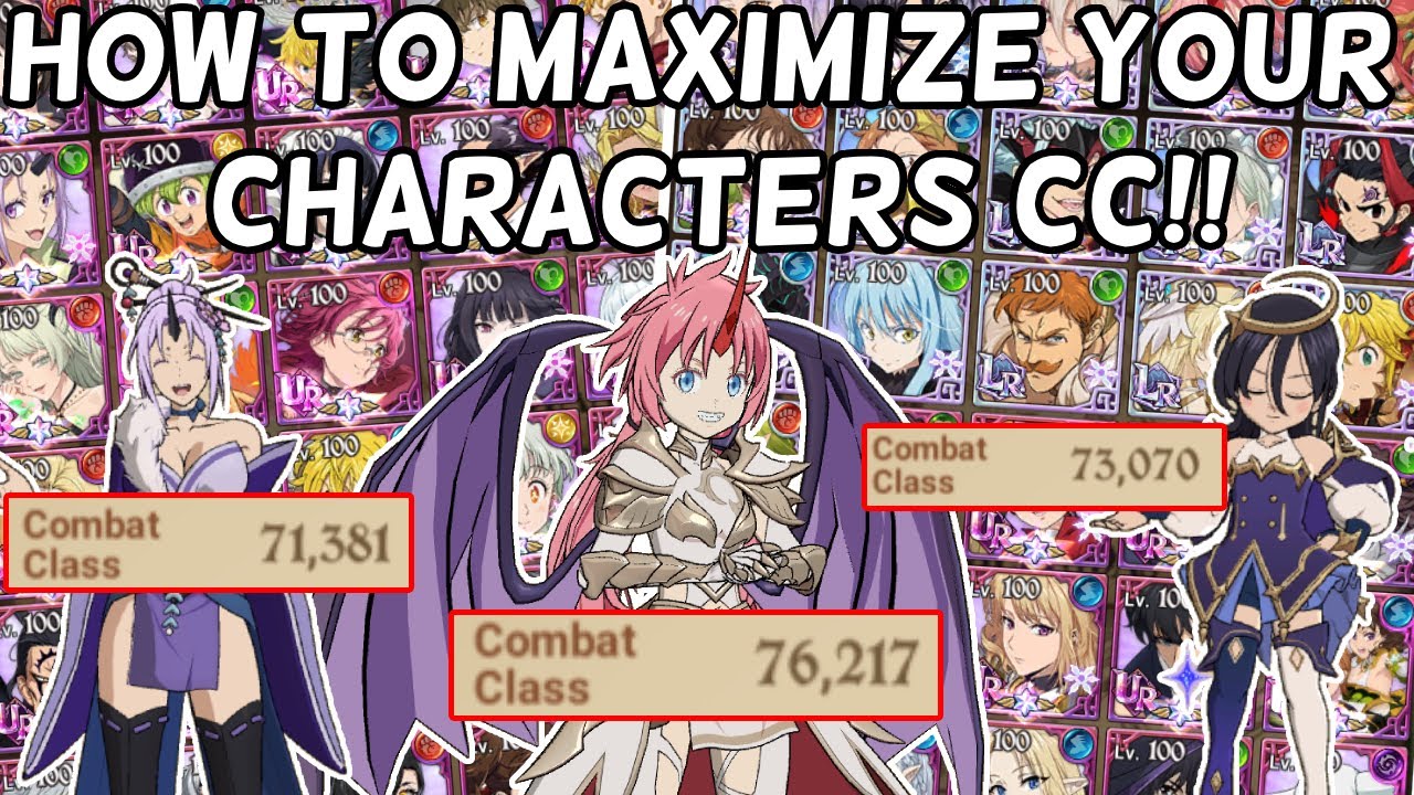 MY TIPS & TRICKS ON HOW TO MAXIMIZE YOUR CHARACTERS CC!! - The Seven Deadly Sins Grand Cross
