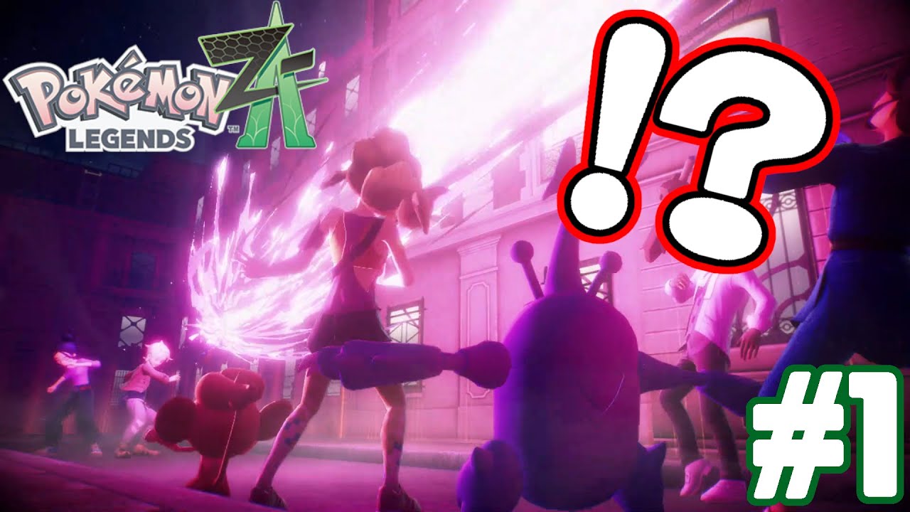 ポケモンと共に暮らす都会へ！#１【ポケモンレジャンズＺＡ】