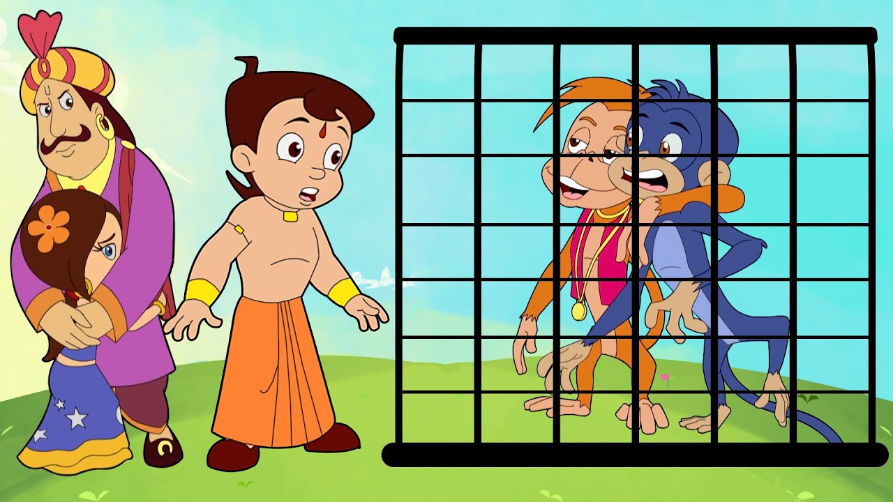 Chhota Bheem - Jaggu aur Jazzy ki Dosti | Cartoons for Kids | Funny Kids Videos