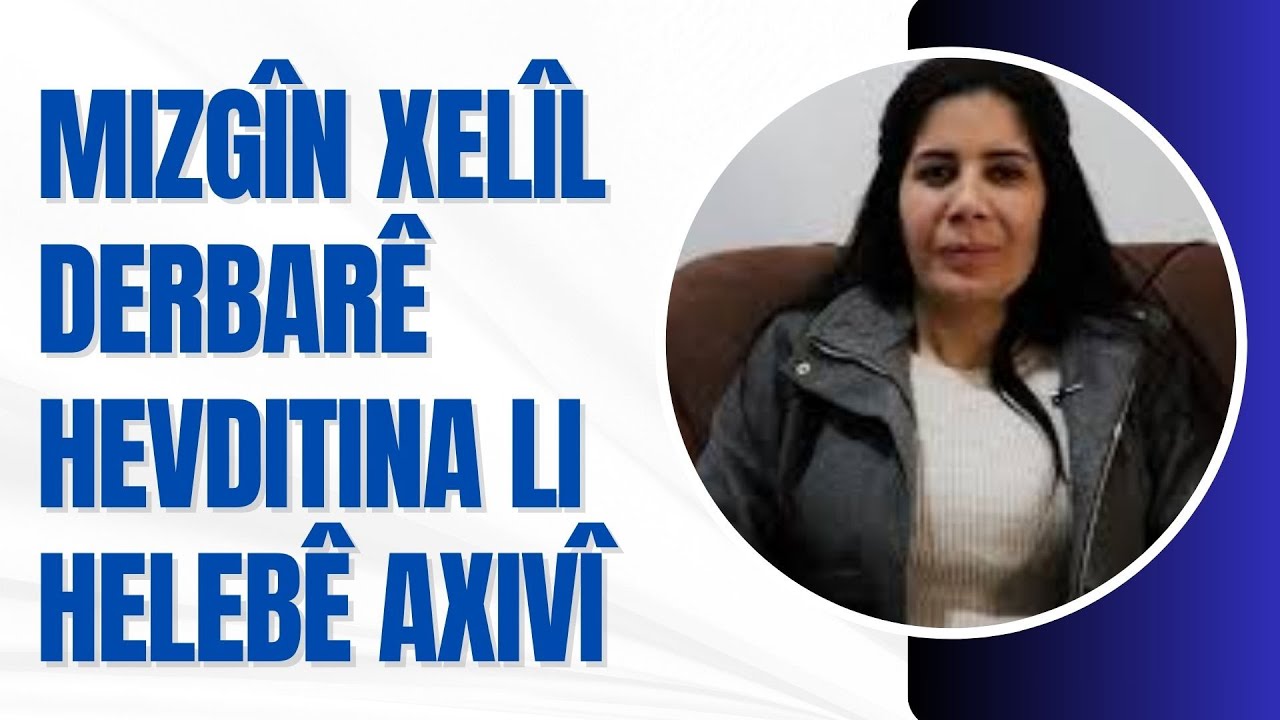 Cigirê Hevserokatiya Meclîsa Rêveber a Kobanê Mizgîn Xelîl derbarê hevditina li Helebê axivî