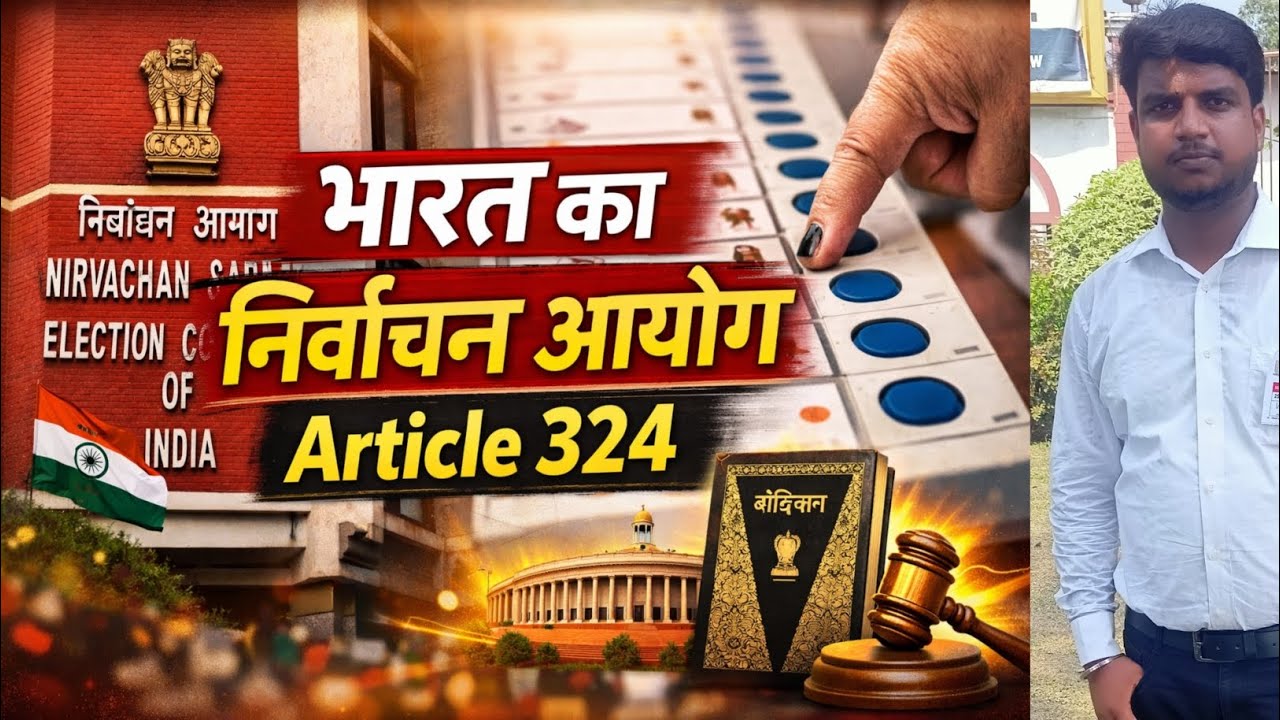 भारत का निर्वाचन आयोग | Article 324 | Powers, Functions | UPSC Polity GS-2