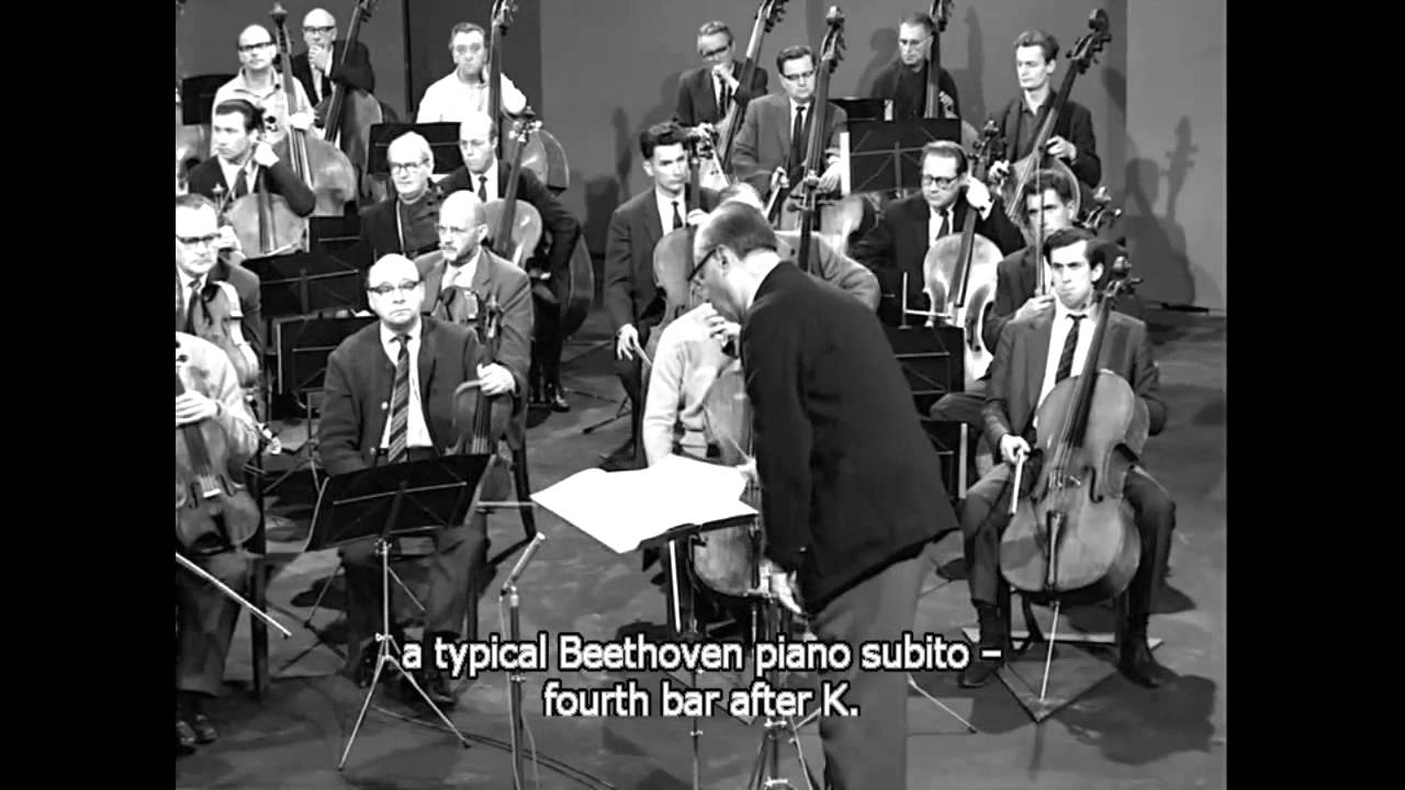 貝姆排練貝多芬第七交響曲   A rehearsal : Beethoven Symphony No.7