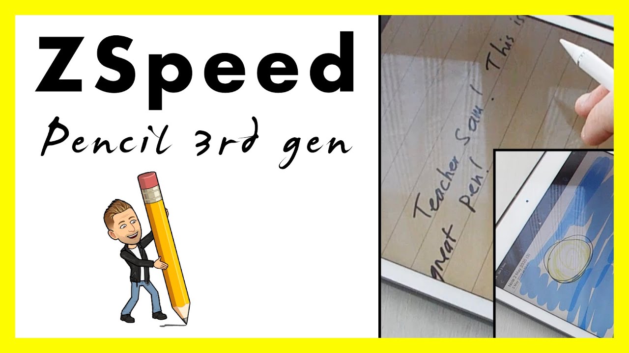 Zspeed Pencil 3rd gen. for iPad: The best Apple Pencil alternative?