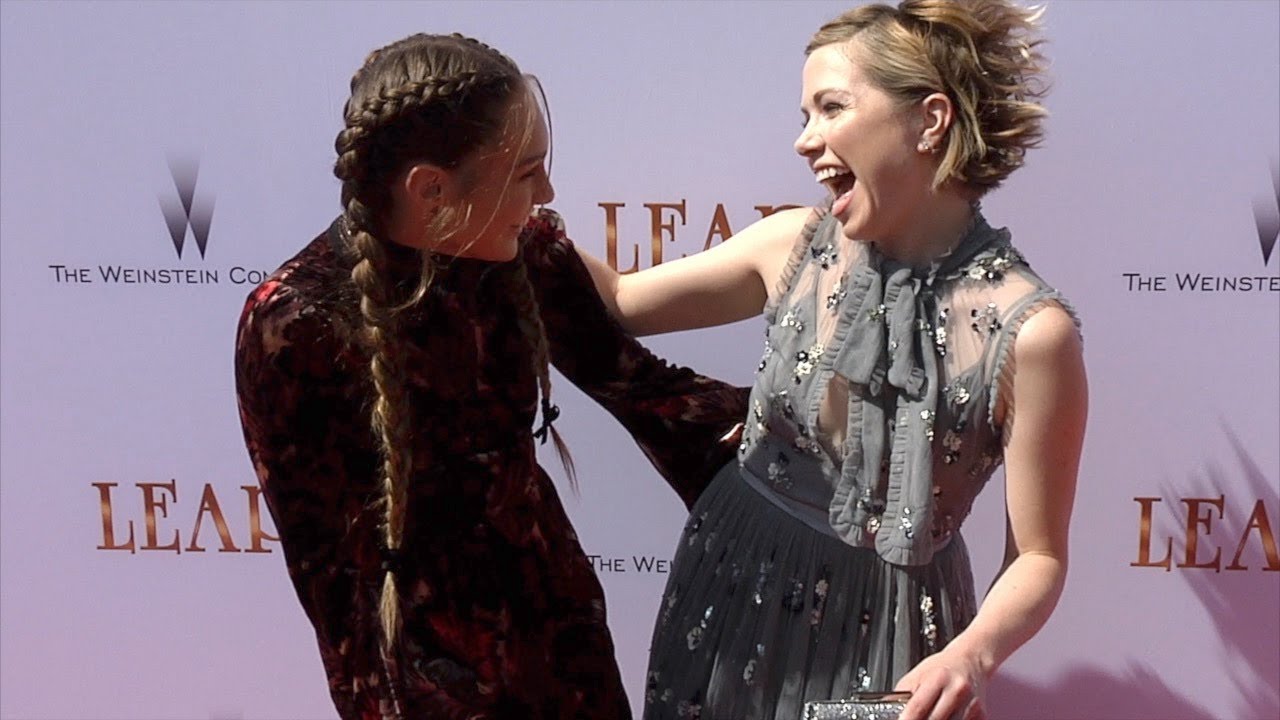 Maddie Ziegler and Carly Rae Jepsen LEAP! Premiere Red Carpet