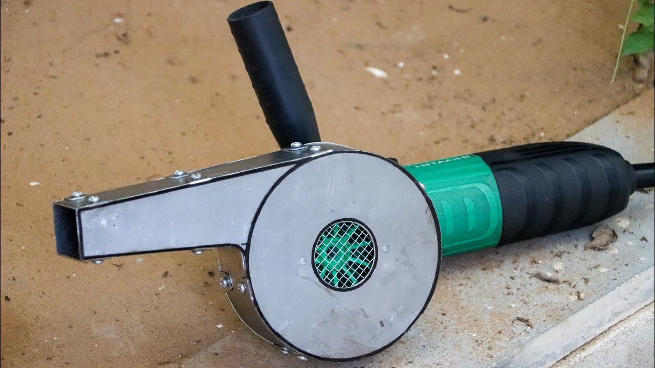 Angle Grinder Hack || Angle Grinder To Air Blower
