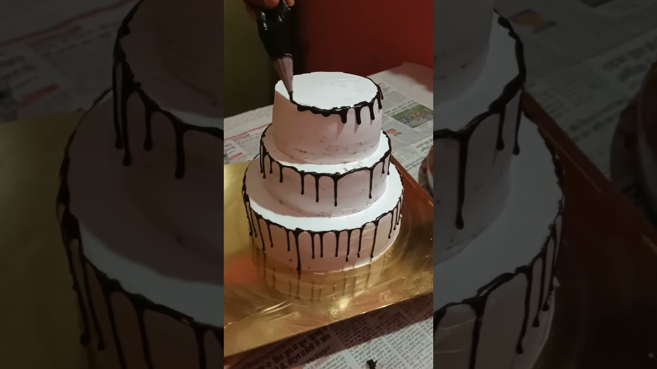 #blackforestcake #chocolatecake #ganashcake #cakedesign #beautyfulcake #pureegglesscake #homemadeco
