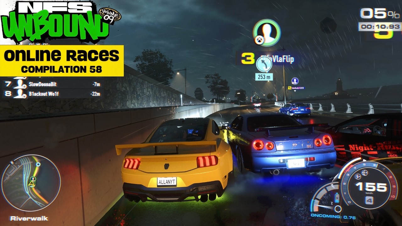 NFS Unbound Online Races Compilation 58