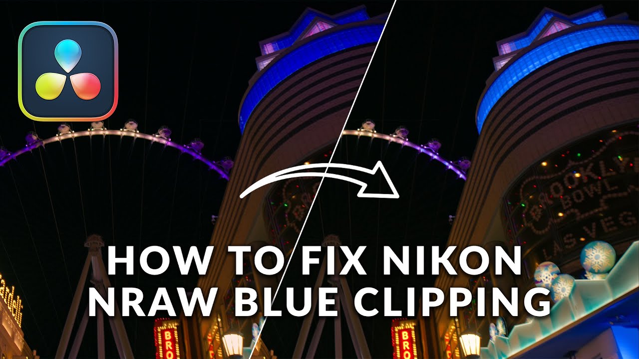 Fixing Nikon N-RAW Blue Clipping in DaVinci Resolve | Who's to Blame?