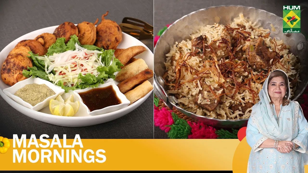 Best Of Masala Morning | Kachay Qeemay kay Kabab & Yakhi Biryani | Shireen Anwar | MasalaTV