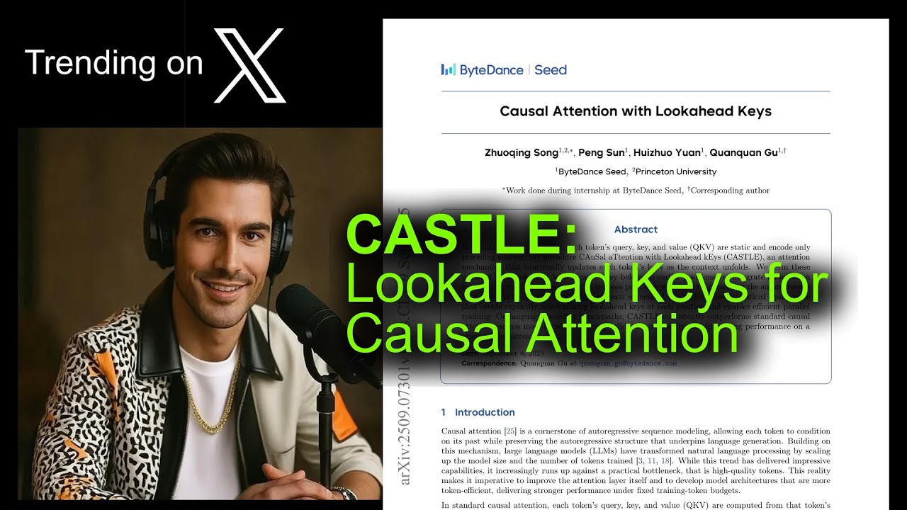 CASTLE: Lookahead Keys for Causal Attention