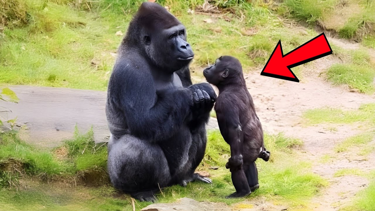 Baby Gorilla Kept Staring at His Mom — Zookeeper Realized Why and Called the Vet | animal stories