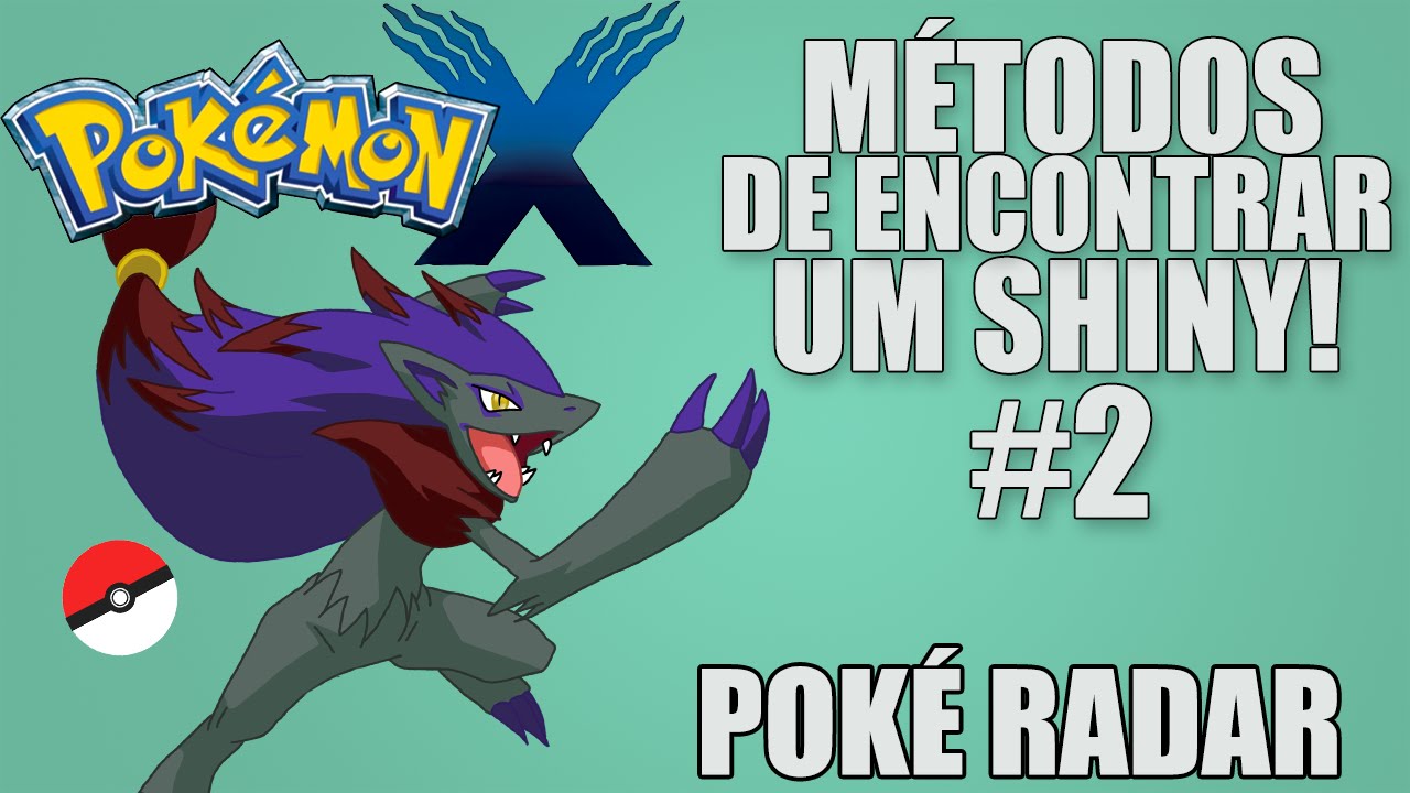 Métodos de Encontrar um Pokémon Shiny #2 - POKÉ RADAR - CAGADA 2!!