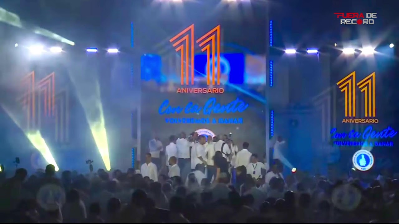Acto de Celebración del 11vo Aniversario del Partido Revolucionario Moderno