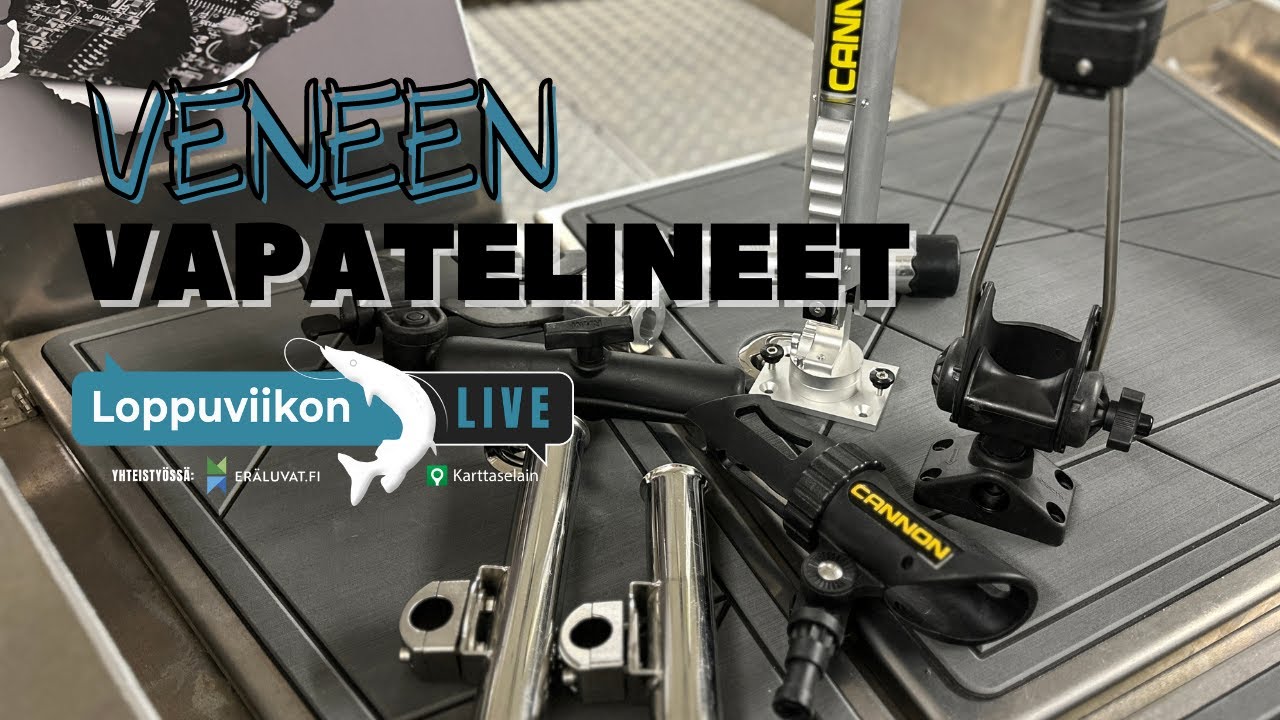 Loppuviikon LivE: Vapatelineet veneessä ja niiden sijoittelu