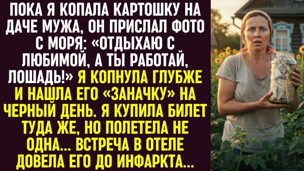 Муж скинул фото с моря: «Отдыхаю с любимой, а ты работай, лошадь!» Я уже летела… не одна.