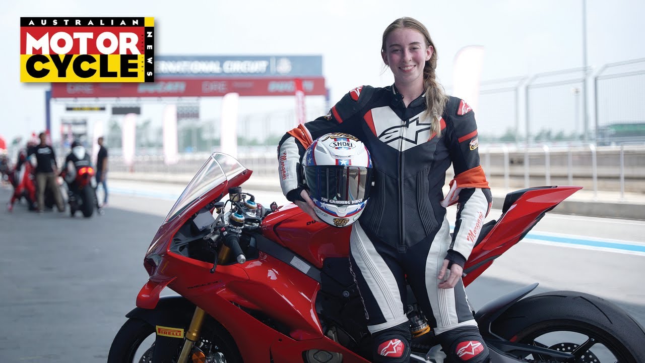 Tara Morrison Ducati Rider Experience Thailand 2025