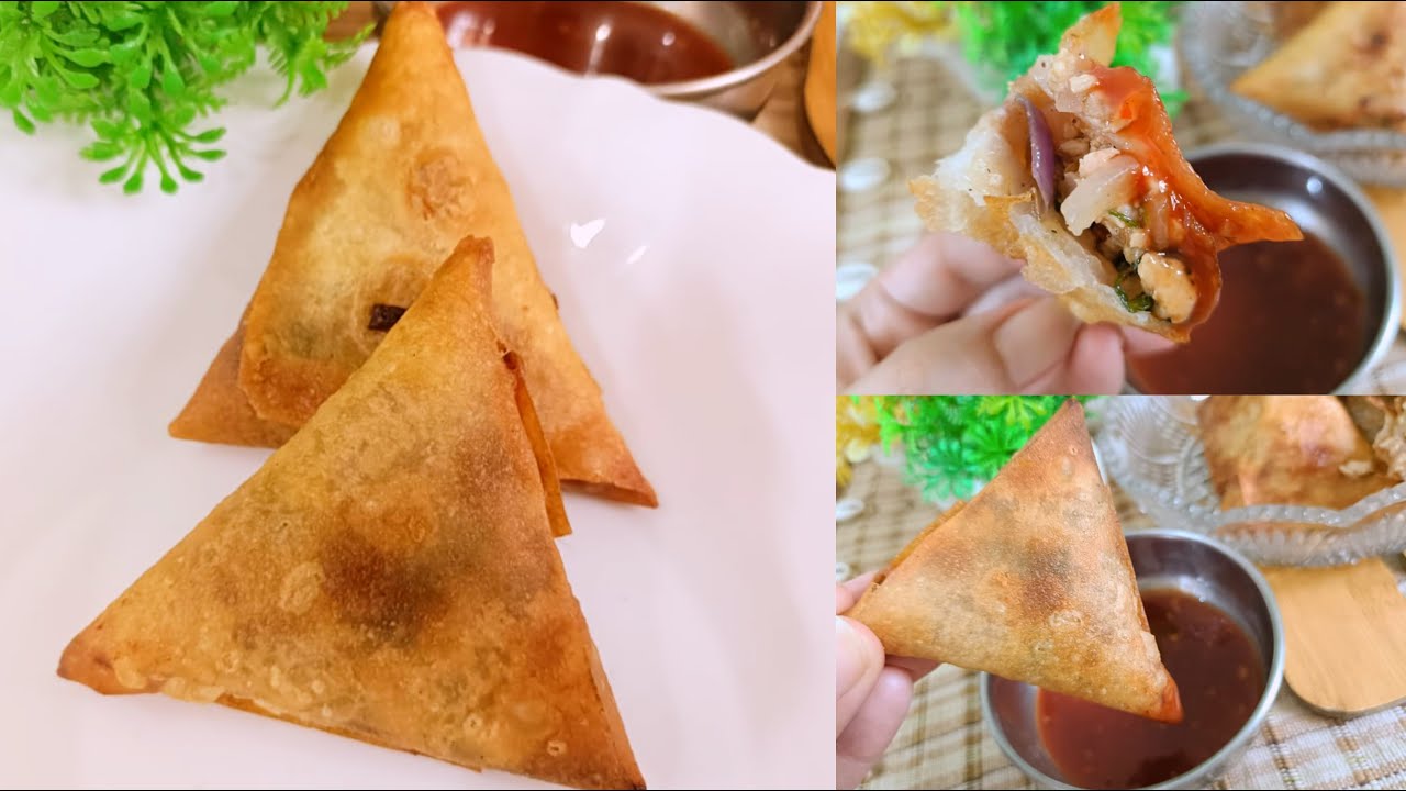 Crispy Chicken Samosa Recipe Better Than All Frozen Food Brands | Chicken Snacks Recipe