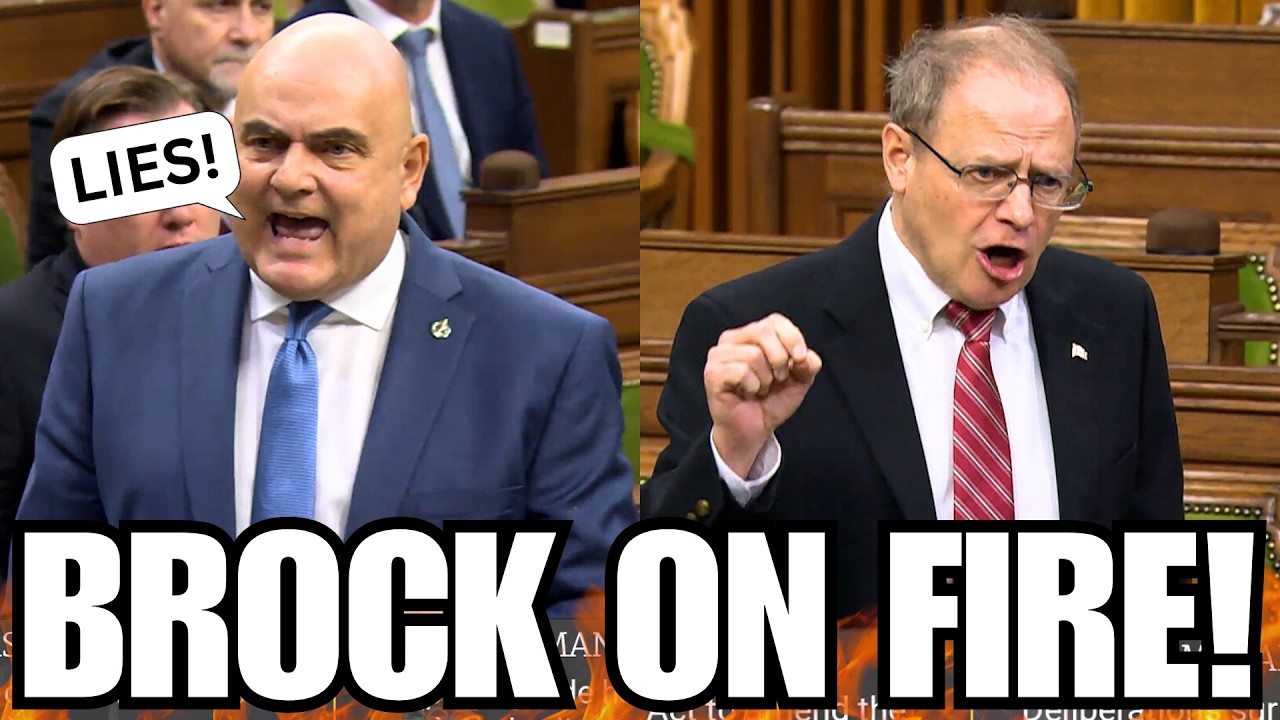 Conservative MP Brock Goes OFF On The Liberal's House Gremlin