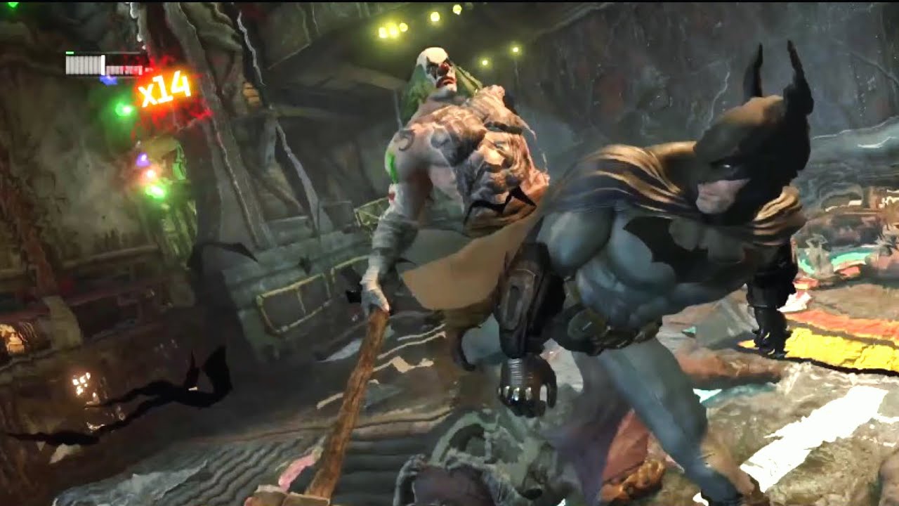 Batman Arkham City - Hard+ (Difficulty) 4K Combat Compilation #1