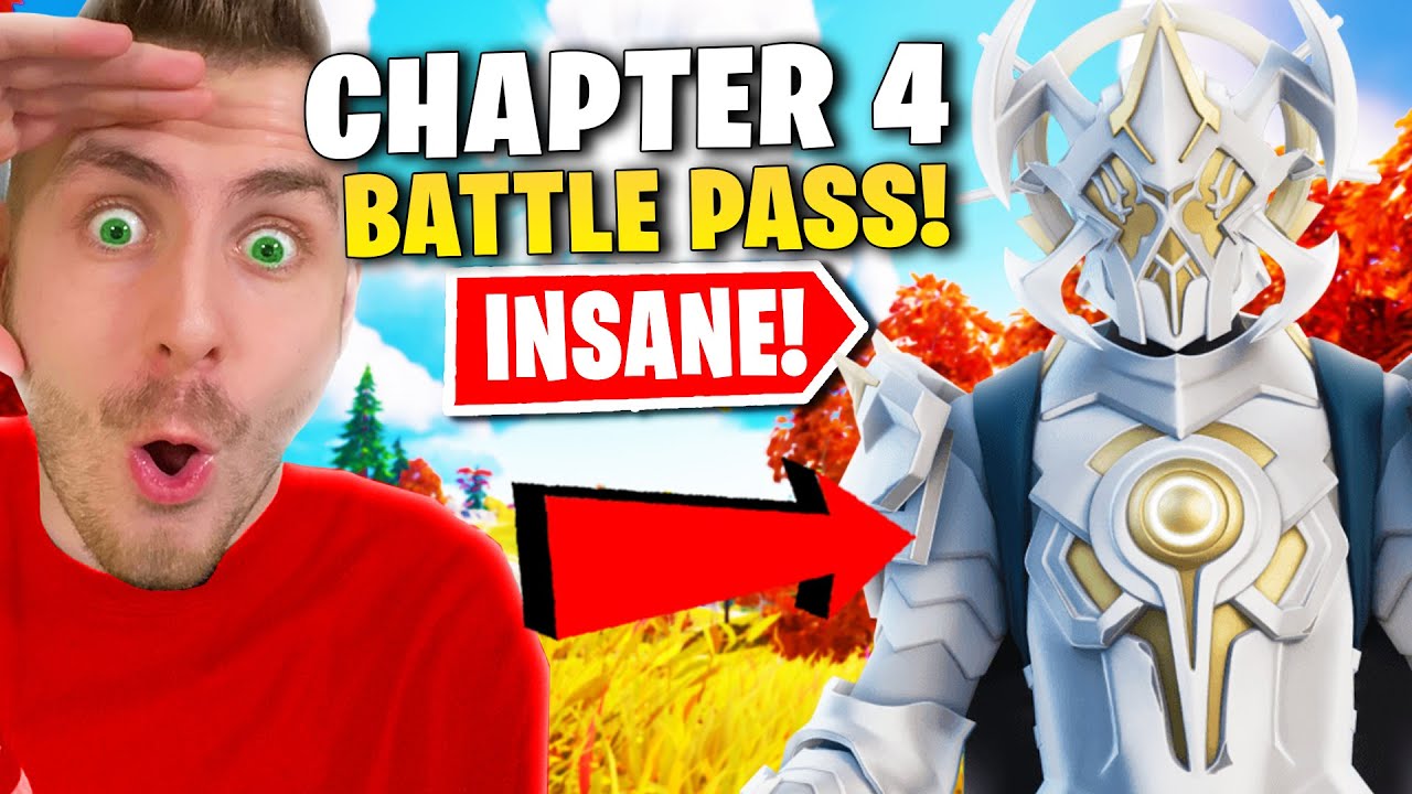 *NOVÝ* BATTLE PASS CHAPTER 4 SEASON 1 REAKCE!!