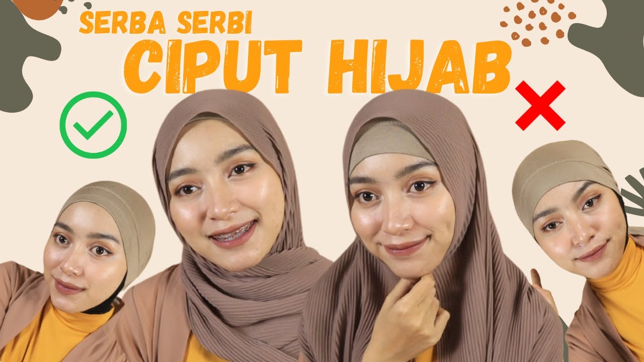 CIPUT HIJAB ll Tips & Cara Pakai Yang Benar Anti Mlorot dan Tembem