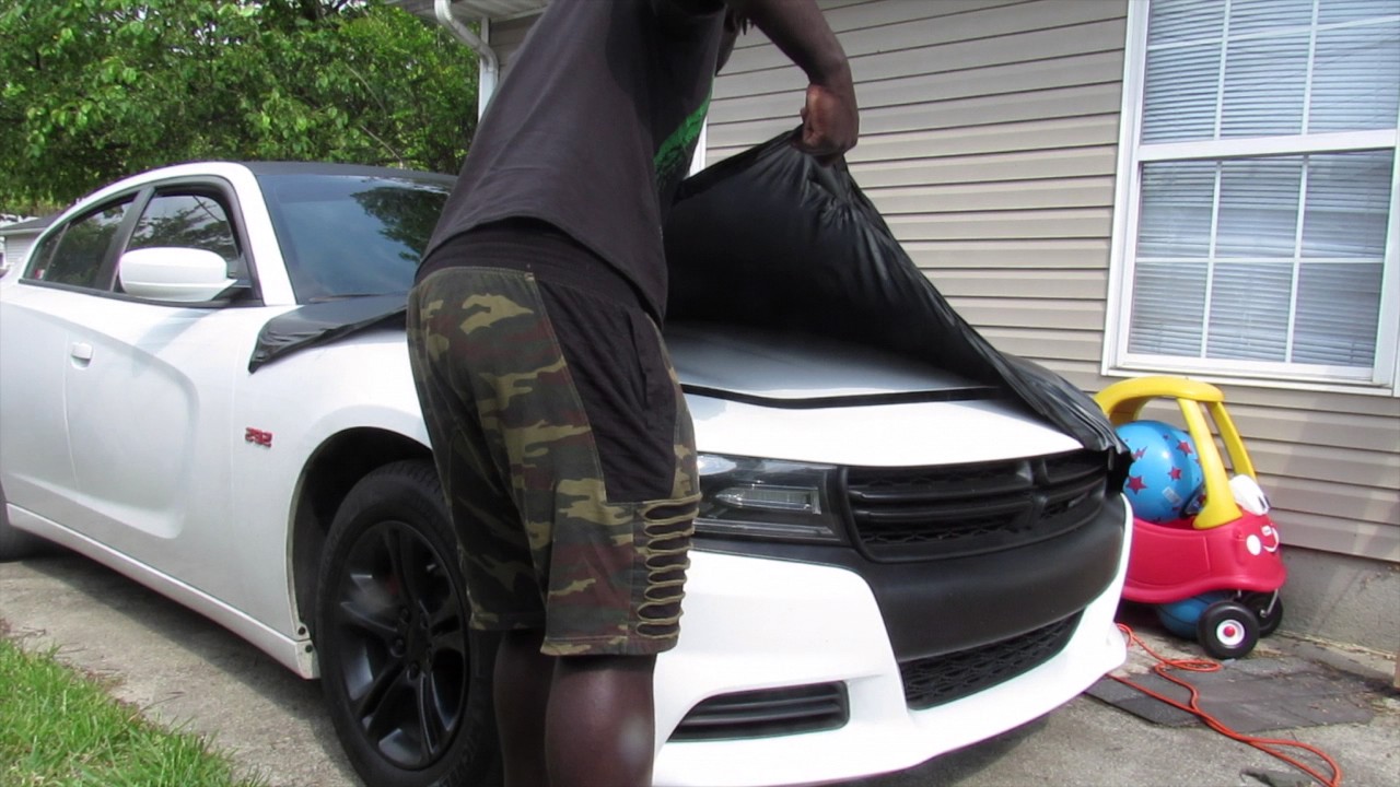 FINALLY! Wrapping my Charger!