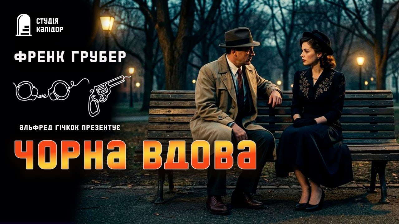 Френк Грубер ЧОРНА ВДОВА #детектив #аудіокнигиукраїнською #вдова #гічкок #спадок #химерне #афера
