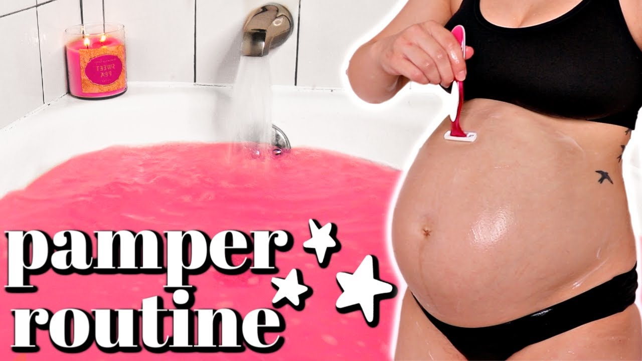 PAMPER ROUTINE | PREGNANT SELF CARE PAMPER ROUTINE 2020