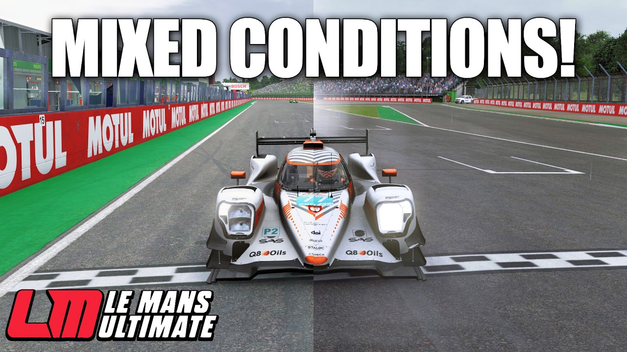 Tricky Conditions At Imola | Le Mans Ultimate