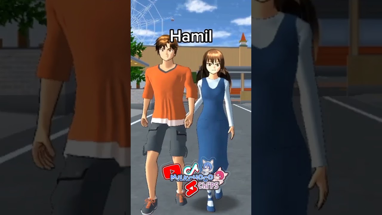 menua bersama by Heksa dan Hezel versi H&H Story #sakuraschoolsimulator #shorts #milkchocochips