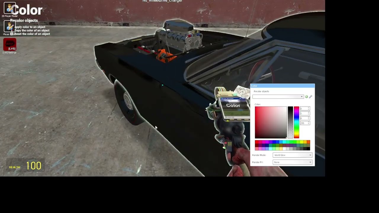 domes charger in gmod #gmod #cars #fastandfurios