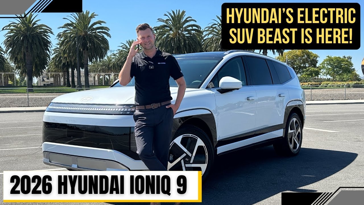 Hyundai IONIQ 9 Walk through | Charging, Tech & Interior Tour with Dennis from Tustin Hyundai