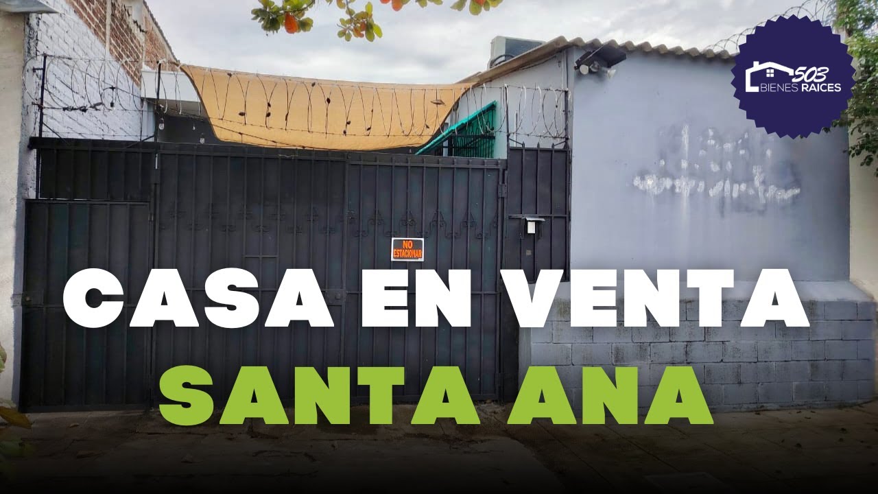 CASA EN VENTA EN EL CORAZON DE SANTA ANA