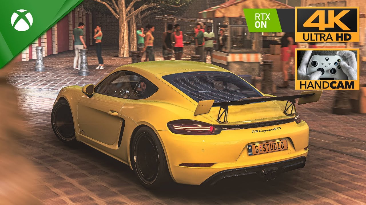Forza Horizon 5 ❯ 718 Cayman GTS + Controller Handcam | Xbox Series X Gameplay | Ultra Settings