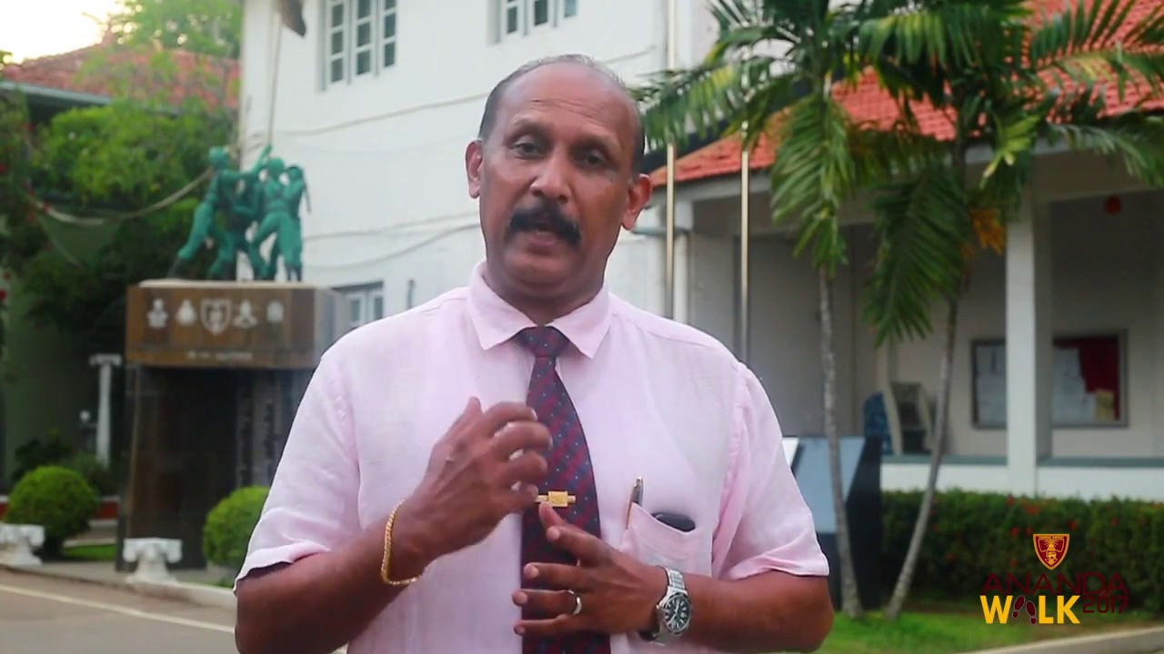 Old Anandian Maj. Gen. Kamal Gunarathna invites you to Ananda Walk 2017