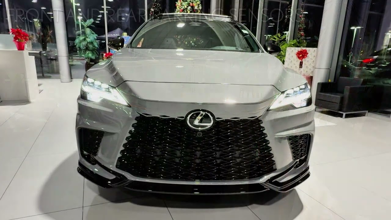 2025 Lexus RX 500h F Sport Performance Black Line Edition – Limited to Just 500 Units!