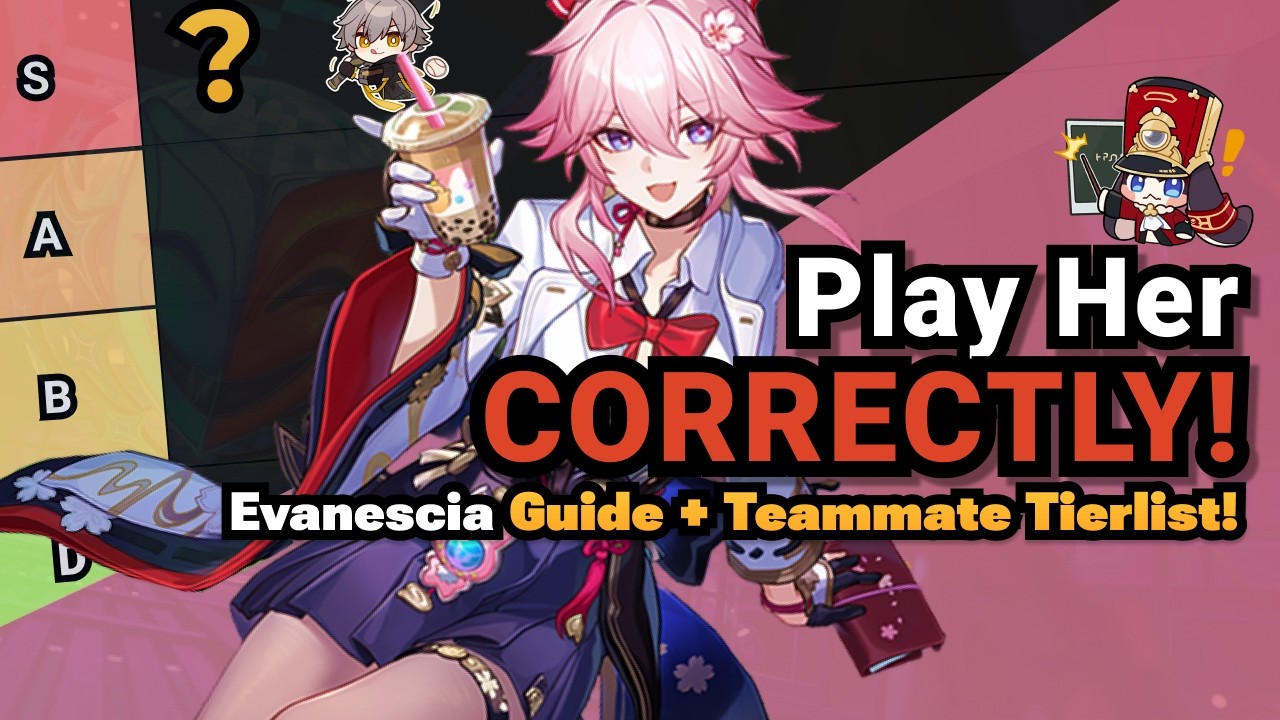 Play Her Correctly! Evanescia Guide + Teammate Tier List! | Honkai Star Rail 4.2