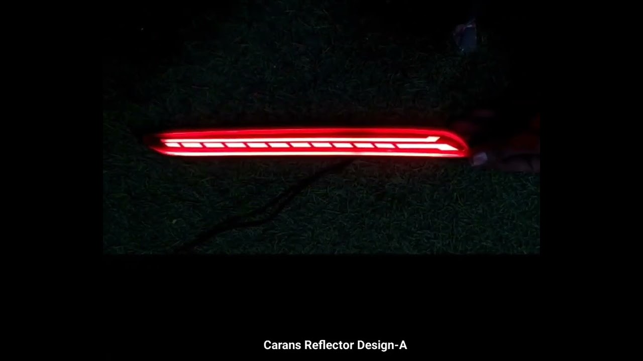 Kia Carens 2024 Installed with Reflector Light | Kia Carens Base to Top Accessories #kiacarens2024