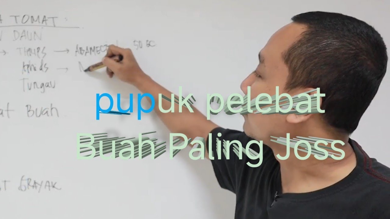 Pupuk pelebat buah pola oemah tani