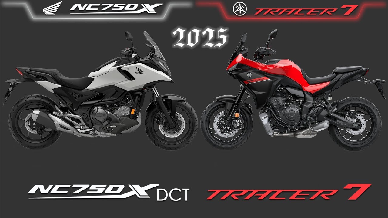 2025 YAMAHA TRACER 7 🆚 HONDA NC750X | Comparison | Mileage | Top Speed | Price | Bike Informer