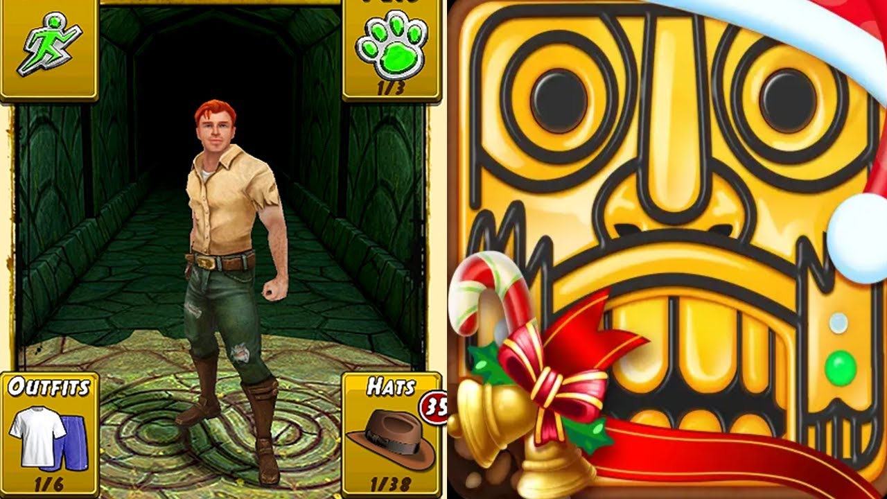 Temple Run 2 GUY DANGEROUS Winter Toyland MAP (Android, iOS) Gameplay