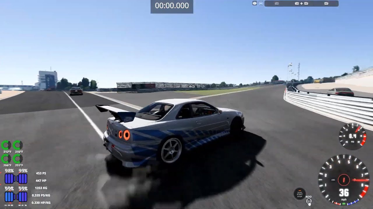 The Most Iconic R34 Ever? Paul Walker’s Skyline at Nürburgring Night