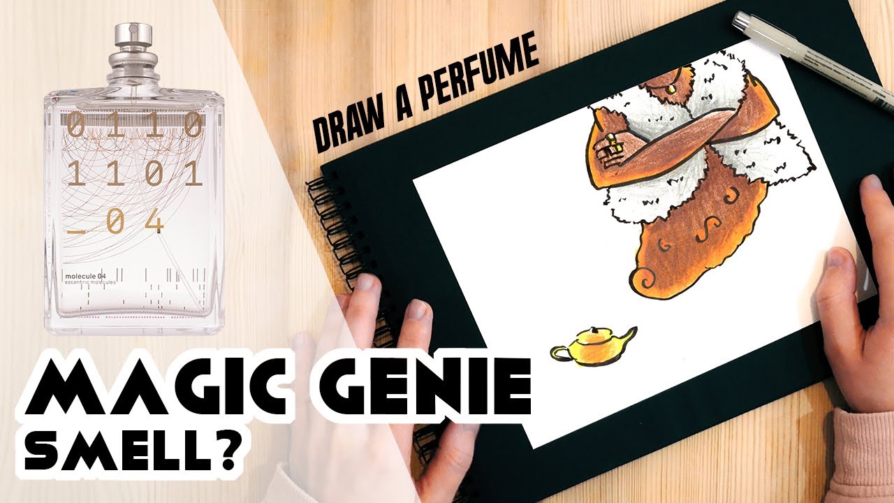 Draw a perfume! What does JAVANOL in Molecule 04 by Escentric Molecules smell like?