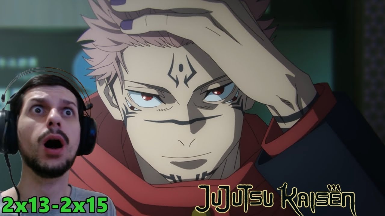 SUKUNA APARECE ! | Primeira Vez Assistindo JUJUTSU KAISEN (Episódios 2x13 ao 2x15)