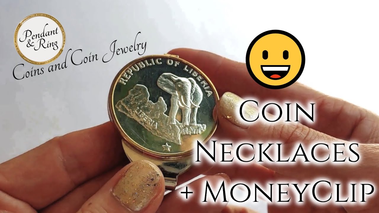 World Coin Jewelry, Moneyclips, Coin Necklaces and more! Links in Description! 😀