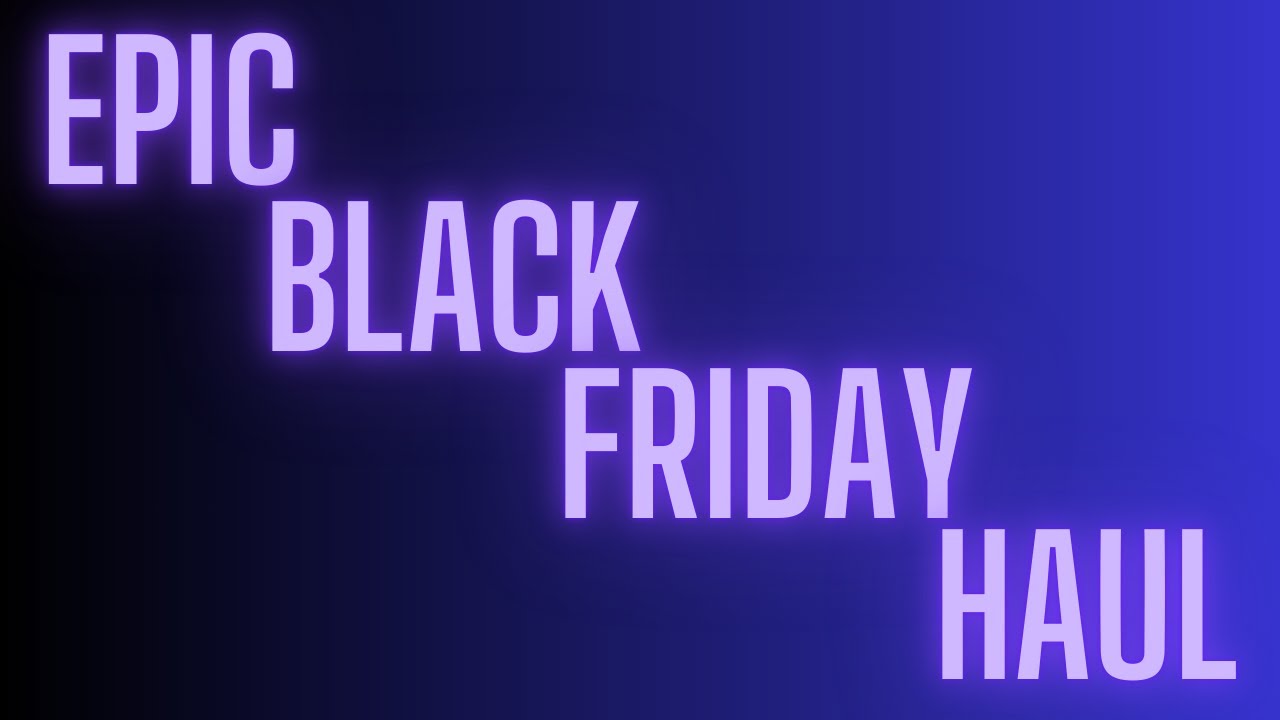 Epic Black Friday Comic Book Haul!