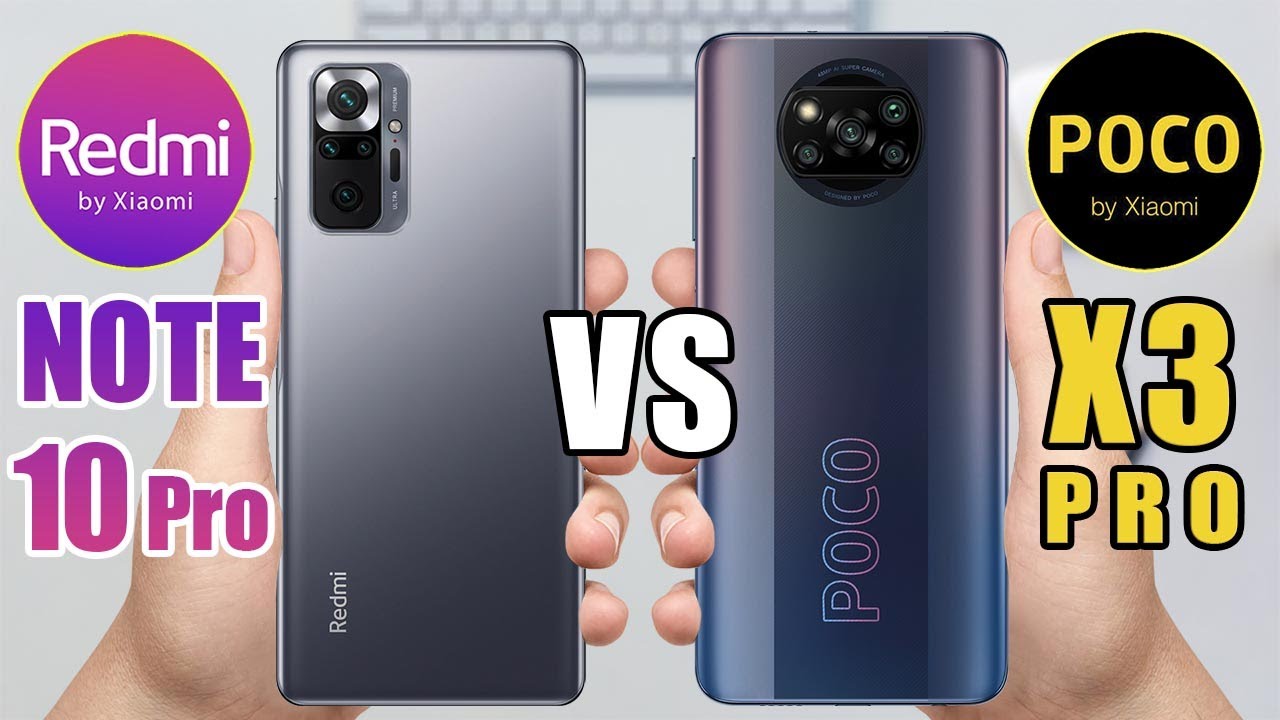 Redmi Note 10 Pro vs Poco X3 Pro