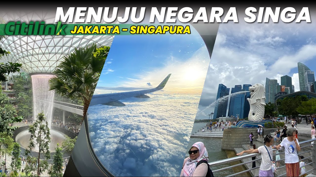 TIDAK PERNAH BOSAN NAIK MASKAPAI INI | Trip Citilink Indonesia Jakarta - Singapura 2024
